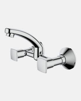 Sink Mixer with Wall Flange (Wall Mounted)