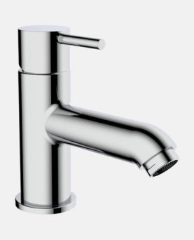 Single Lever Basin Mixer with 450mm Braided Hose