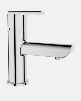 Single Lever Basin Mixer with 450mm Braided Hose