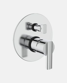 Single Lever Concealed Diverter for Bath & Shower Exposed Part Kit