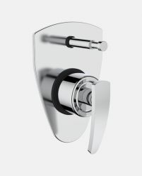 Single Lever Concealed Diverter for Bath & Shower (High Flow) Exposed Part Kit 