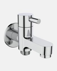 2-Way Bib Cock with Wall Flange