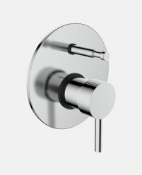 Single Lever Concealed Diverter for Bath & Shower (High Flow) Exposed Part Kit 