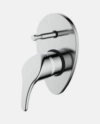 Single Lever Concealed Diverter for Bath & Shower (High Flow) Exposed Part Kit